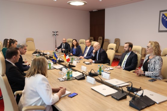 Zamjenik predsjedavajućeg Predstavničkog doma PSBiH dr. Denis Zvizdić sastao se sa članovima parlamenata SR Njemačke i Francuske